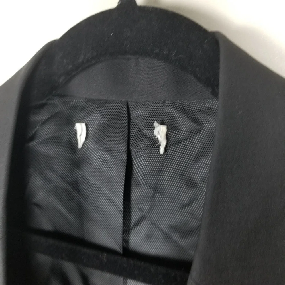 Bottega Veneta black blazer, gold buttons, size 38 IT